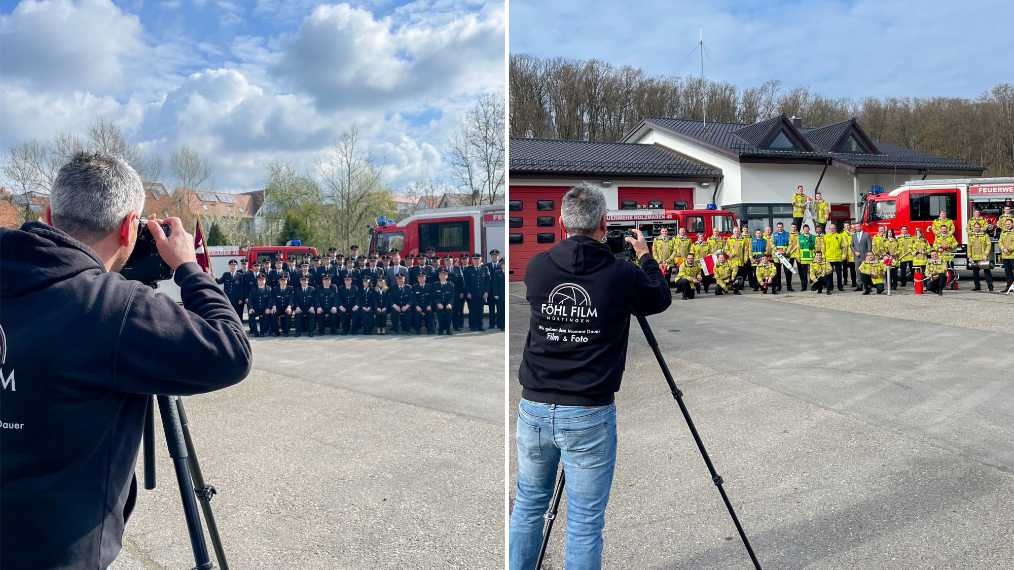 Read more about the article April 2022 I Gruppenfotos Feuerwehr Holzmaden
